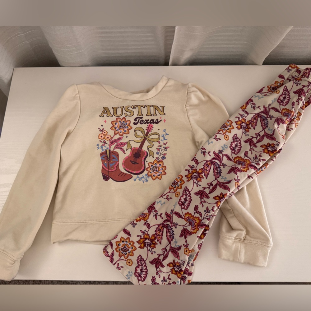 Western Toddler Set 🤠🌸 4T